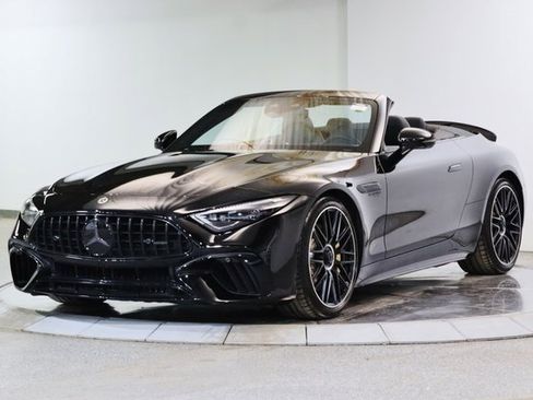 Used 2022 Mercedes-Benz SL 55 AMG 4MATIC w/ Driver Assistance Package image 13