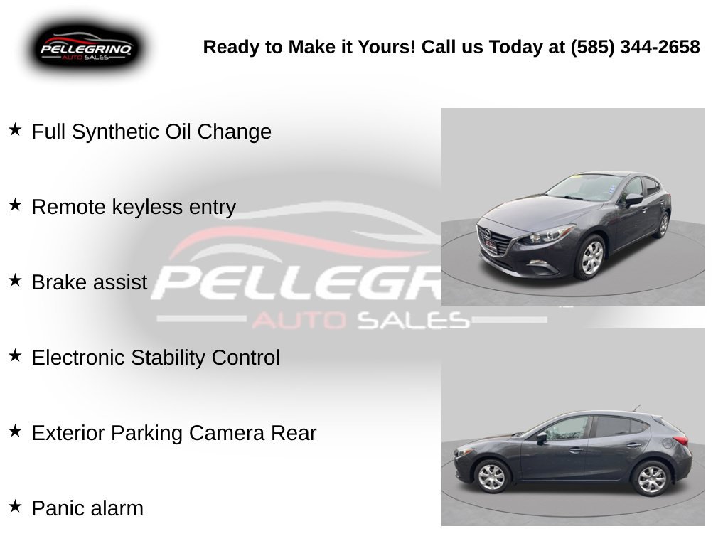 Used 2016 MAZDA MAZDA3 i Sport FWD image 5