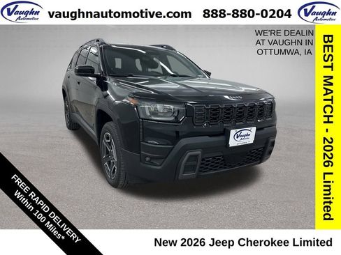 New 2026 Jeep Cherokee Limited AWD/4WD image 1