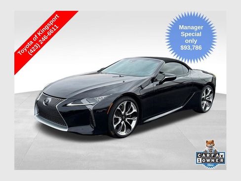 Used 2021 Lexus LC 500 Convertible w/ Touring Package RWD image 1