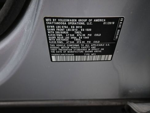 Used 2019 Volkswagen Atlas SEL FWD image 20
