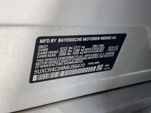 Used 2022 BMW X5 sDrive40i w/ M Sport Package image 20