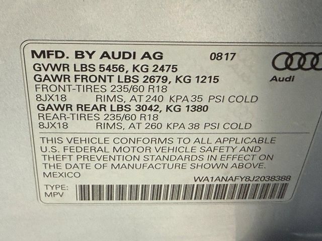 Used 2018 Audi Q5 2.0T Premium w/ Convenience Package AWD/4WD image 22