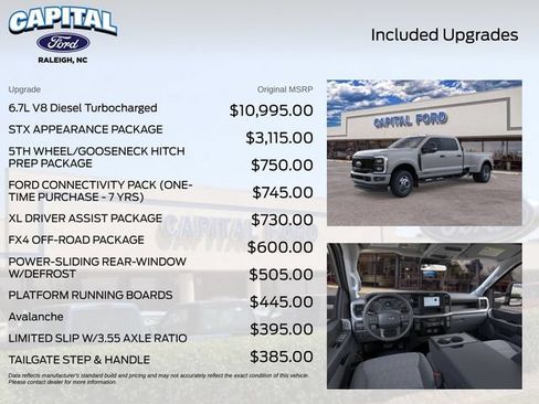 New 2026 Ford F350 XL w/ STX Appearance Package AWD/4WD image 3