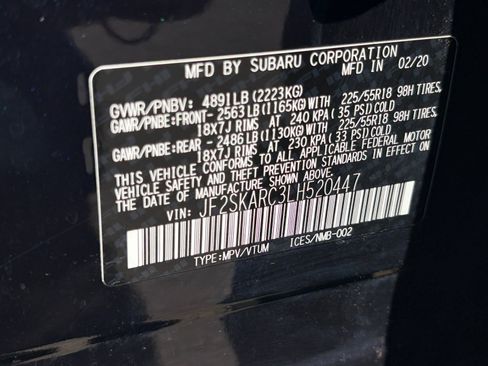 Used 2020 Subaru Forester Sport w/ Popular Package #2 AWD/4WD image 35