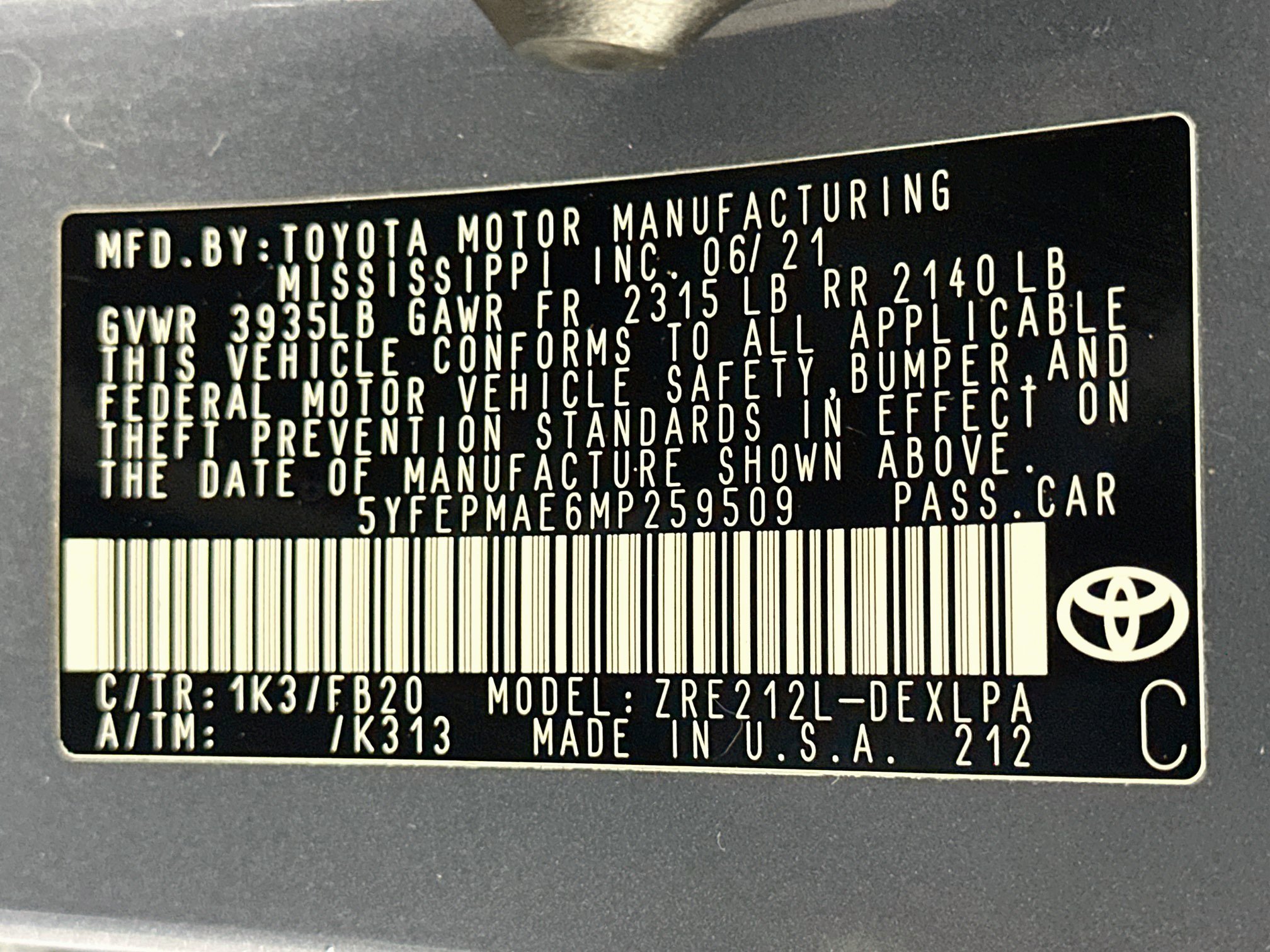 Used 2021 Toyota Corolla LE FWD image 12