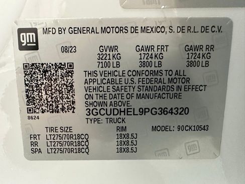 Used 2023 Chevrolet Silverado 1500 ZR2 w/ Technology Package AWD/4WD image 11
