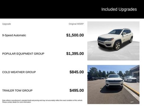 Used 2018 Jeep Compass Latitude w/ Popular Equipment Group AWD/4WD image 8