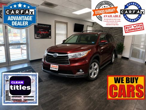 Used 2014 Toyota Highlander Limited Platinum AWD/4WD image 1