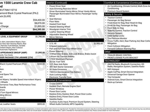 Used 2022 RAM 1500 Laramie AWD/4WD image 10