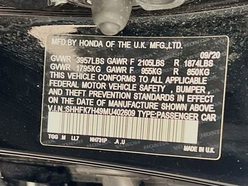 Used 2021 Honda Civic Sport image 31
