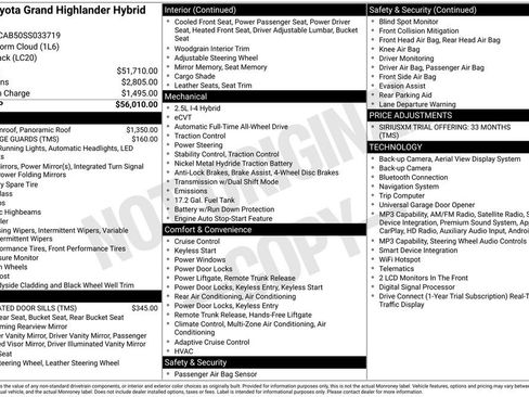 Used 2025 Toyota Grand Highlander AWD Hybrid image 3
