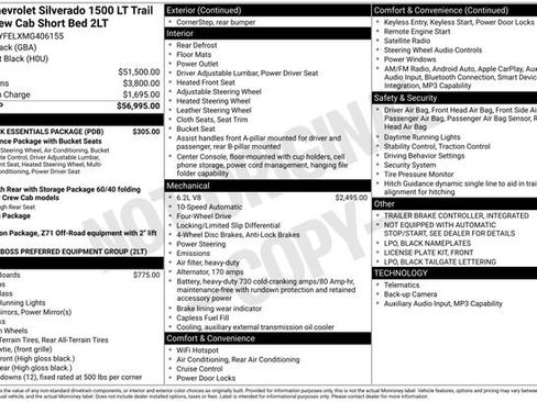 Used 2021 Chevrolet Silverado 1500 LT Trail Boss AWD/4WD image 6