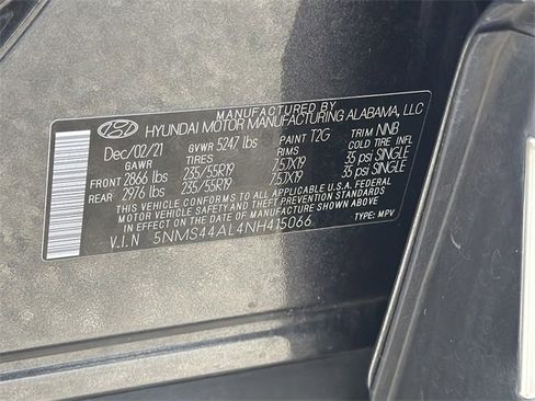 Certified 2022 Hyundai Santa Fe Limited image 33