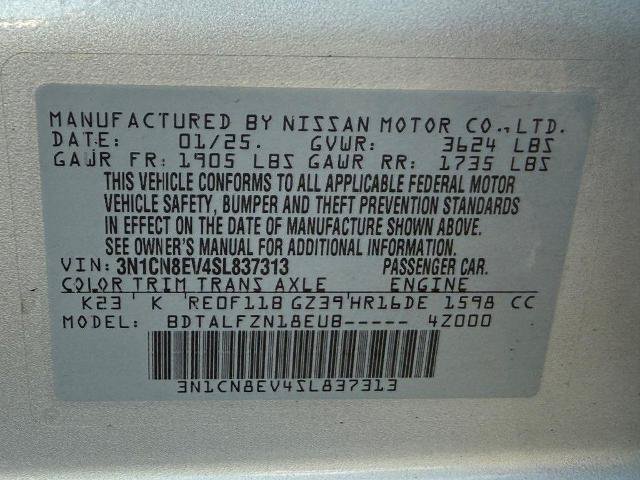 Certified 2025 Nissan Versa SV FWD image 23