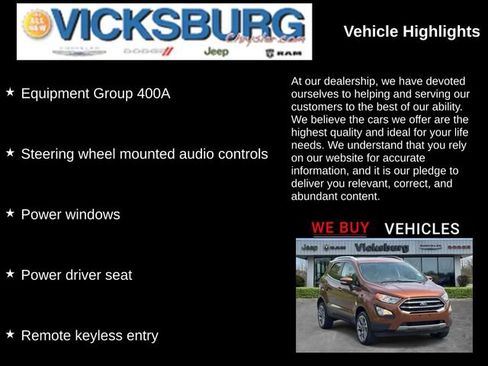 Used 2019 Ford EcoSport Titanium AWD/4WD image 25
