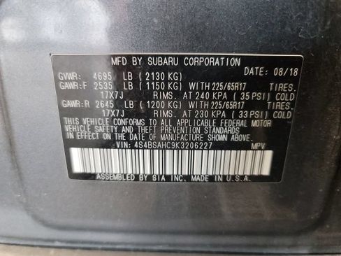 Used 2019 Subaru Outback 2.5i Premium AWD/4WD image 18