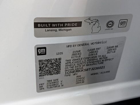 New 2026 Chevrolet Traverse High Country FWD image 38