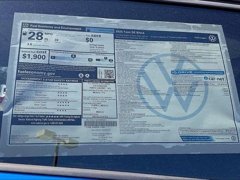 New 2025 Volkswagen Taos SE AWD/4WD image 5