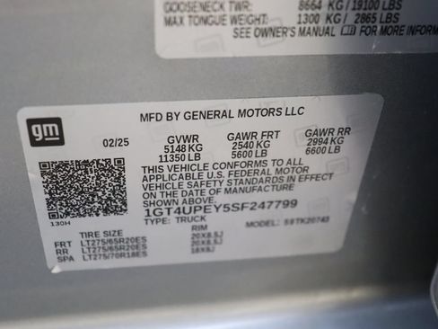 Used 2025 GMC Sierra 2500 AT4 w/ AT4 Preferred Package AWD/4WD image 81