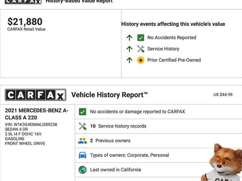 Used 2021 Mercedes-Benz A 220 w/ Premium Package image 40