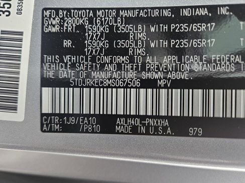 Used 2021 Toyota Sienna XLE w/ XLE Plus Package image 10