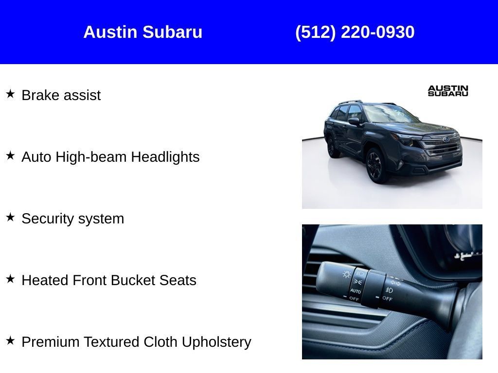 New 2026 Subaru Forester Premium AWD/4WD image 17