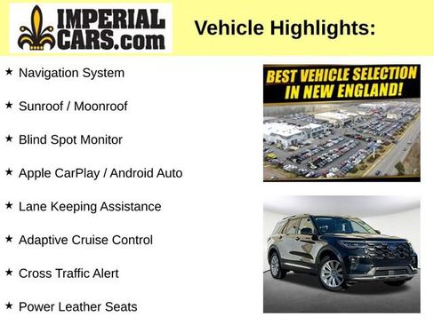 Used 2025 Ford Explorer Platinum w/ LUX Leather Package image 4