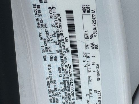Used 2016 Ford Escape SE FWD image 30
