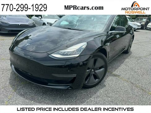 Used 2018 Tesla Model 3 Long Range AWD/4WD image 1