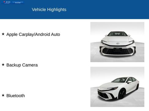 Used 2025 Toyota Camry SE FWD image 2