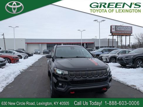 Used 2022 Jeep Compass Trailhawk w/ Sun and Sound Group image 1