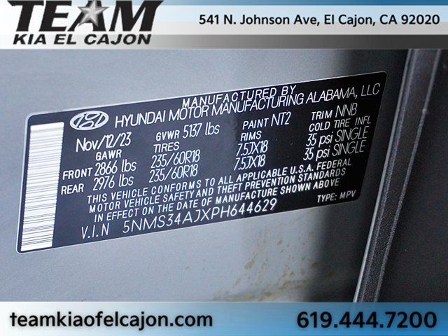 Used 2023 Hyundai Santa Fe SEL w/ Premium Package FWD image 40