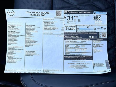 New 2026 Nissan Rogue Platinum image 21