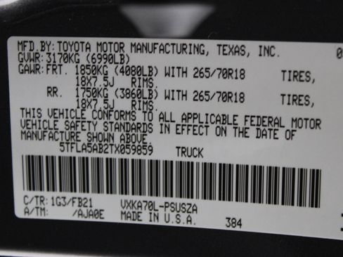Used 2026 Toyota Tundra SR5 w/ SR5 Convenience Package RWD image 40
