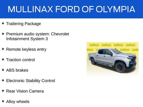 Used 2019 Chevrolet Silverado 1500 LT Trail Boss image 16