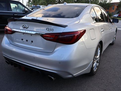Used 2020 INFINITI Q50 Luxe w/ Essential Package (3.0T Luxe) RWD image 7
