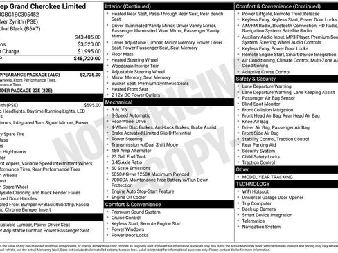 Certified 2025 Jeep Grand Cherokee Limited w/ Black Appearance Package image 10