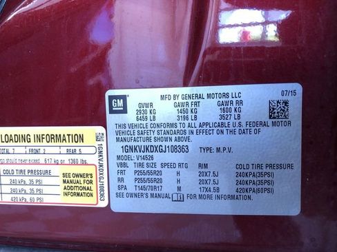 Used 2016 Chevrolet Traverse LTZ AWD/4WD image 25
