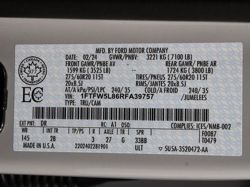 Used 2024 Ford F150 Lariat image 75