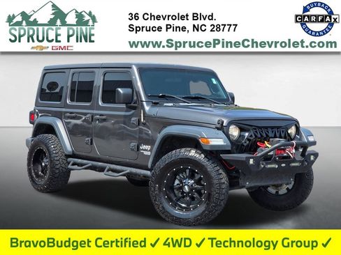 Used 2018 Jeep Wrangler Unlimited Sport S AWD/4WD image 1