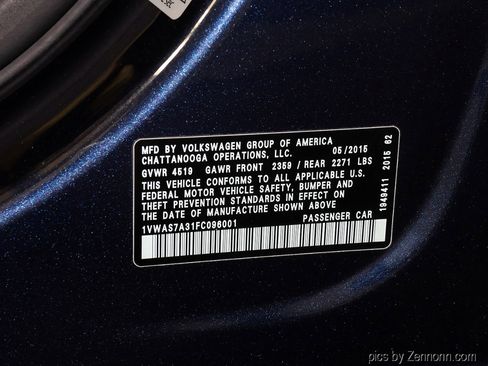 Used 2015 Volkswagen Passat 1.8T Limited Edition image 37