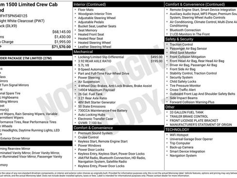 Used 2023 RAM 1500 Limited image 15