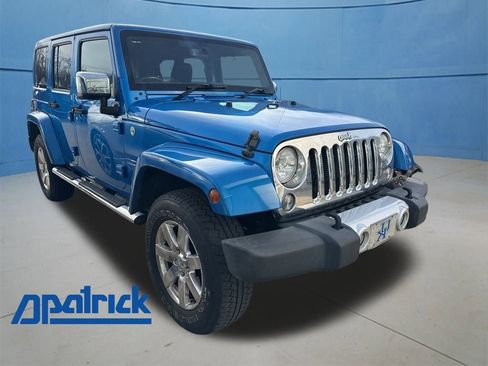 Used 2015 Jeep Wrangler Unlimited Sahara w/ Dual Top Group image 1