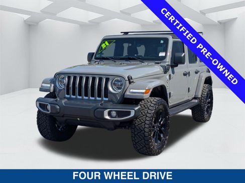 Used 2021 Jeep Wrangler Unlimited Sahara w/ Cold Weather Group AWD/4WD image 7