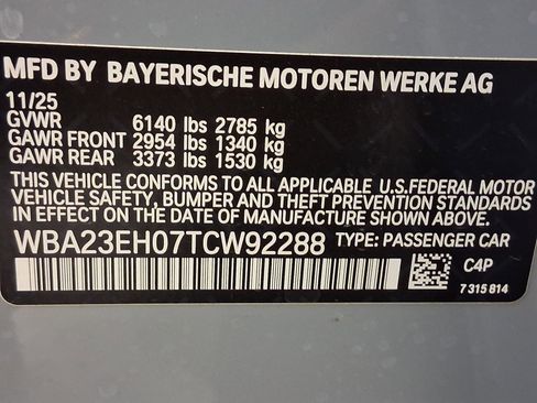 New 2026 BMW 740i w/ Premium Package image 17