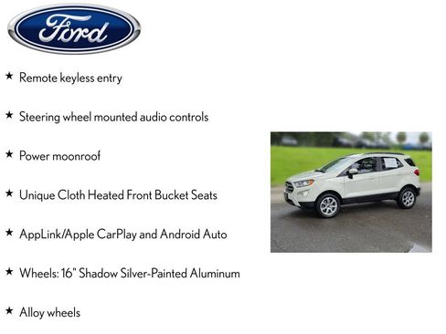 Used 2021 Ford EcoSport SE AWD/4WD image 4