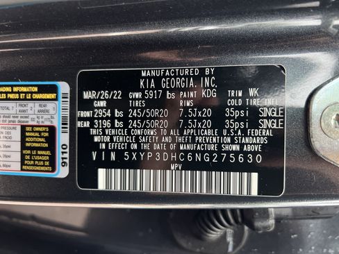 Used 2022 Kia Telluride EX w/ EX Premium Package image 36