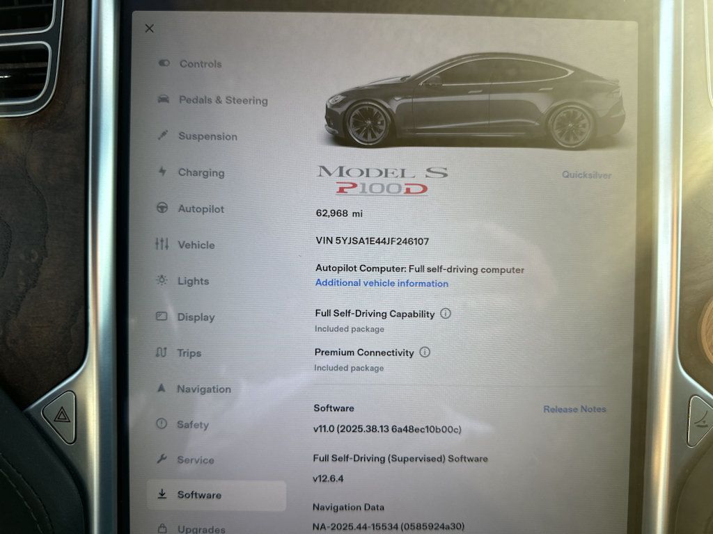 Used 2018 Tesla Model S P100D AWD/4WD image 9