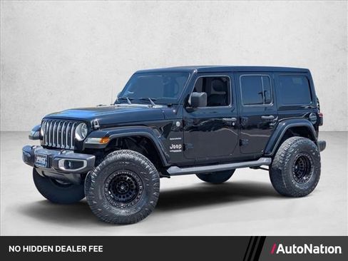 Used 2020 Jeep Wrangler Unlimited Sahara AWD/4WD image 1